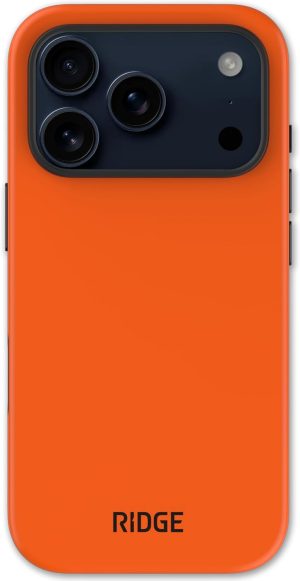 Ridge Case Compatible with iPhone 17 PRO MAX - Compatible with MAGSAFE & Wireless Charging. Aluminum Control Buttons.