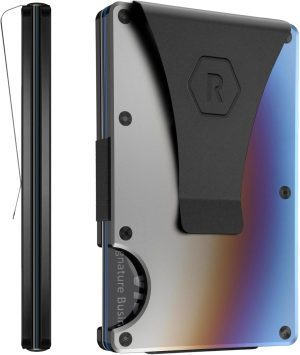 Ridge Wallet for Men - Slim Minimalist Compact Wallet and Card Holder.