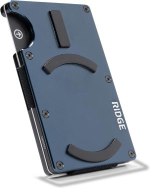 Ridge Wallets for Men Compatible with Magsafe - Slim Minimalist Compact Wallet and Card Holder.