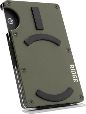 Ridge Wallets for Men Compatible with Magsafe - Slim Minimalist Compact Wallet and Card Holder.