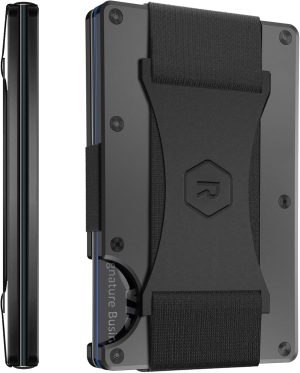 Ridge Wallet for Men - Slim Minimalist Compact Wallet and Card Holder.