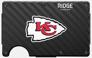 Ridge Wallet - Kansas City Chiefs - Carbon Fiber 3k