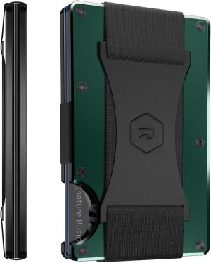 Ridge Wallet for Men - Slim Minimalist Compact Wallet and Card Holder.