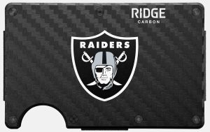 Ridge Wallet - Las Vegas Raiders - Carbon Fiber 3k