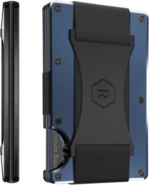Ridge Wallet for Men - Slim Minimalist Compact Wallet and Card Holder.