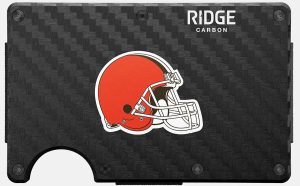 Ridge Wallet - Cleveland Browns - Carbon Fiber 3k
