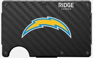 Ridge Wallet - Los Angeles Chargers - Carbon Fiber 3k