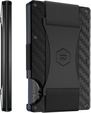 Ridge Wallet for Men - Slim Minimalist Compact Wallet and Card Holder.