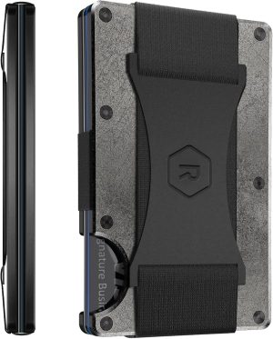 Ridge Wallet for Men - Slim Minimalist Compact Wallet and Card Holder.