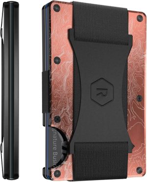 Ridge Wallet for Men - Slim Minimalist Compact Wallet and Card Holder.