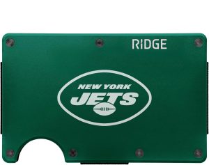 The Ridge NFL Wallet - New York Jets - Slim Wallet. Card Holder.