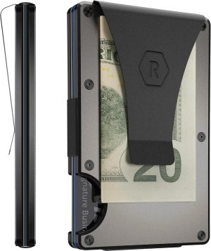 Ridge Wallet for Men - Slim Minimalist Compact Wallet and Card Holder.