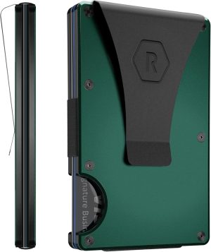 The Ridge Wallet for Men - Slim Minimalist Compact Wallet and Card Holder.