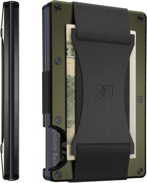 Ridge Wallet for Men - Slim Minimalist Compact Wallet and Card Holder.