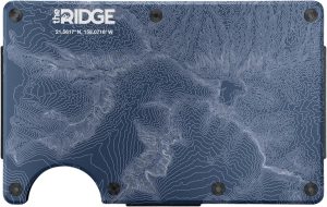 Ridge Wallet for Men - Slim Minimalist Compactd Wallet anCard Holder.